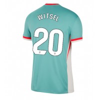 Dres Atletico Madrid Axel Witsel #20 Preč 2024-25 Krátky Rukáv